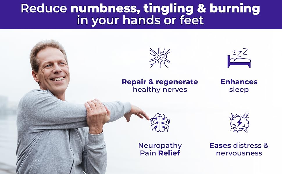 Nerve Renew Formula for Neuropathy Pain Relief Nerve Regeneration