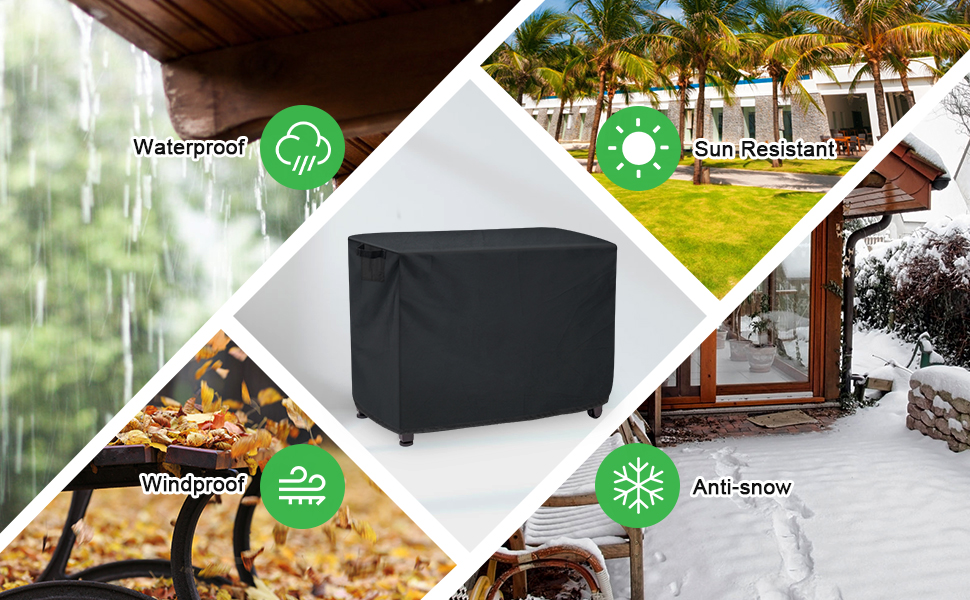 Outdoor Prep Table Cover for Keter Unity Small, Windspeed 420D Outdoor