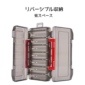 Amazon.co.jp: ritutou ルアーケース リバーシブルケース 120