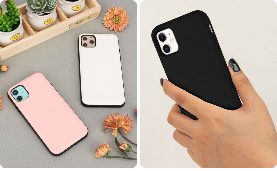 Amazon.co.jp: Goospery iPhone 11 ケース 背面 カード 収納