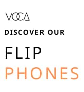 VOCA flip phone