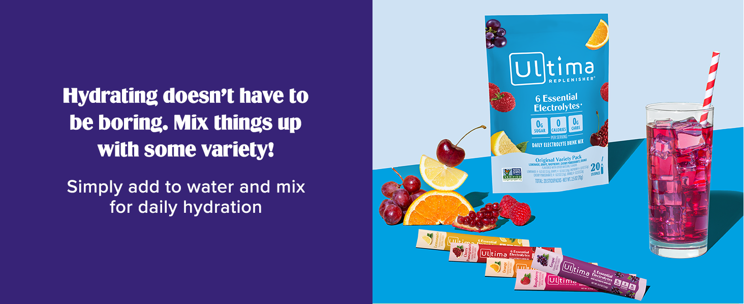Hydrating doesn&amp;amp;amp;#39;t have to be boring. Mix things up with some variety!