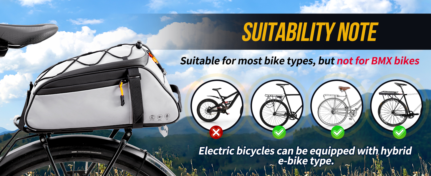 bike rack bag