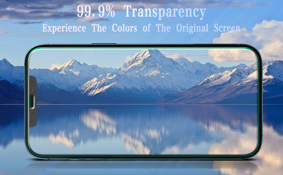 (2 Pack) KATIN Glass Screen Protector for iPhone 12, iPhone 12 Pro