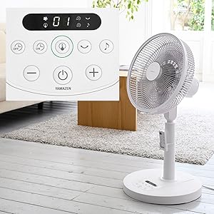 Amazon | [山善] 扇風機 リビング DCモーター 静音 節電 省エネ