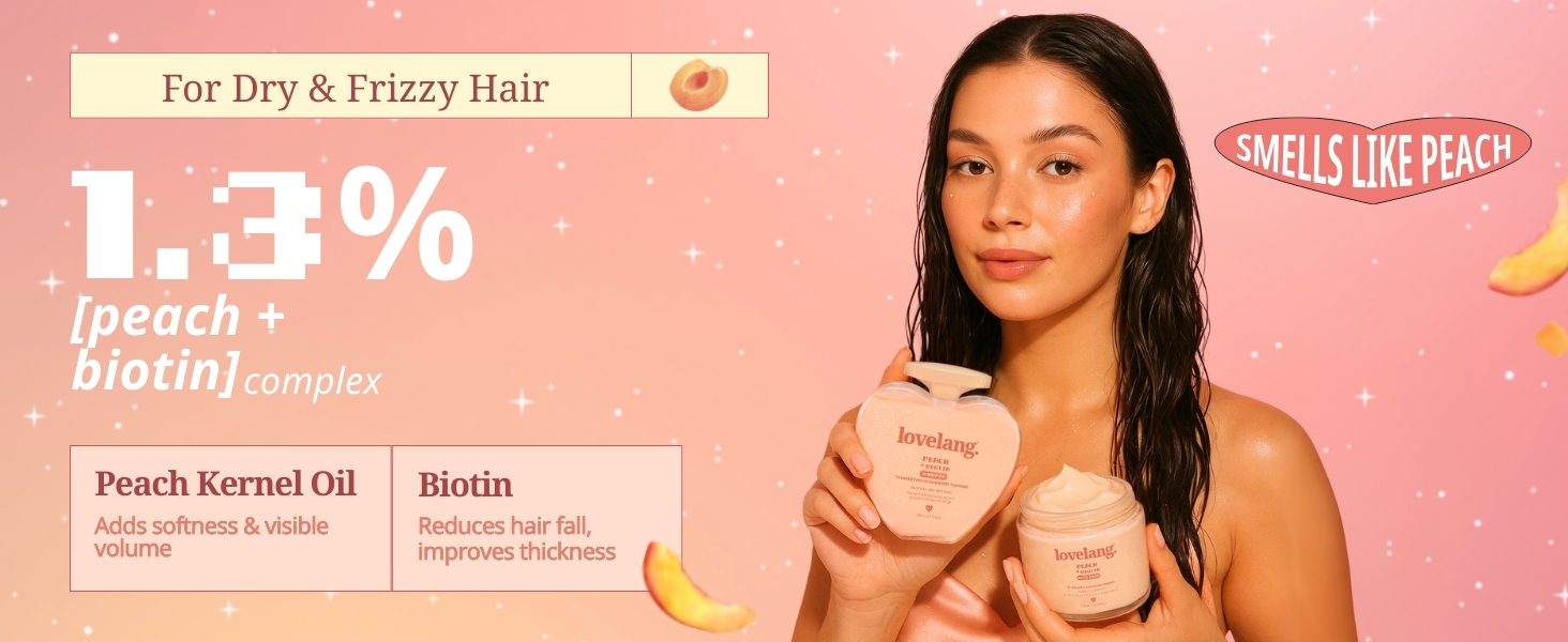 Peach + Biotin Range