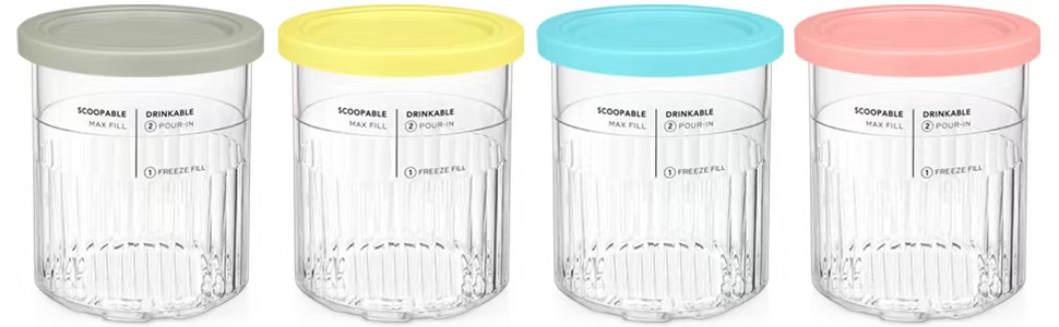 Replacement Pints for Ninja Creami NC500 A+02