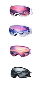 ski goggles kids OTG goggles