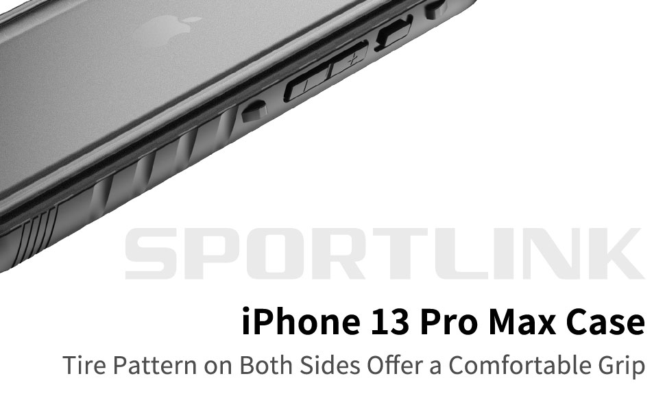 SPORTLINK Compatible with iPhone 13 Pro Max Waterproof Case Full Body