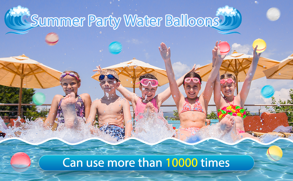 Water Balloons for summer party pool toys for kids