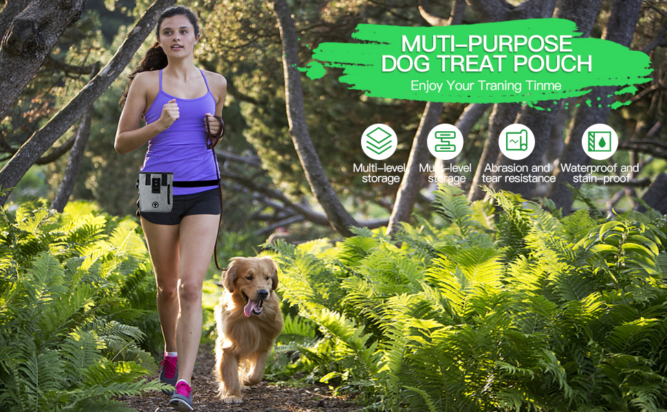 Lisacool Dog Treat Training Pouch Easily Carries Treats