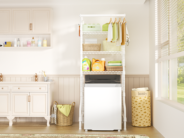 Amazon.com: Ulif U11 Mini Over Washer and Dryer Shelves, 3