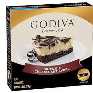  Godiva Brownie Cheesecake Swirl