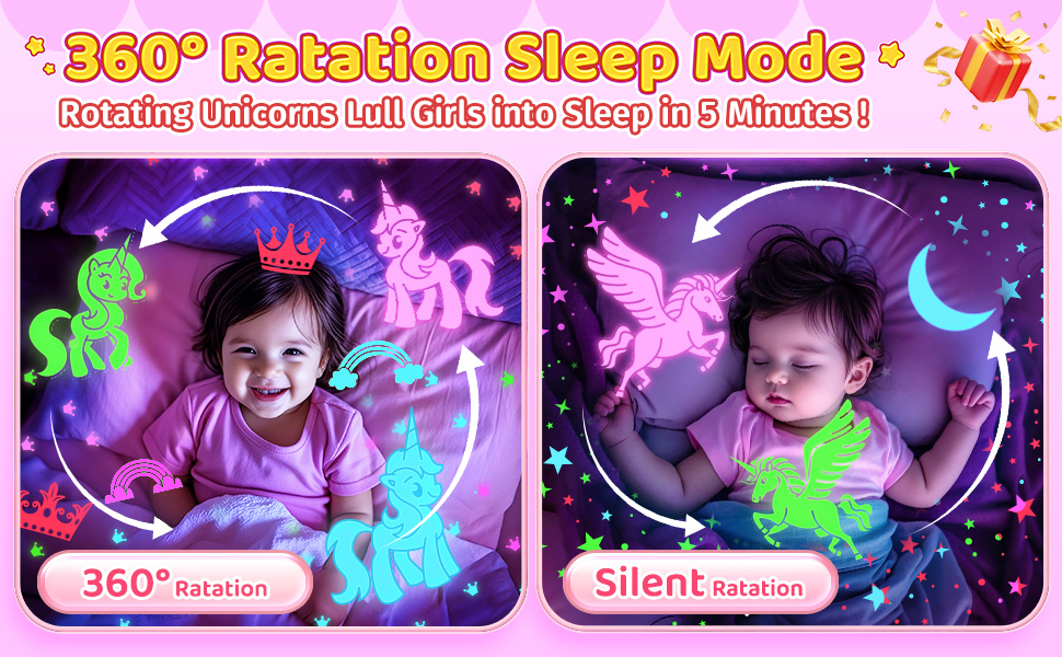 Girls Toys Age 6-8 Girls Toys Unicorn light Projector Toddler Girl Toys 1 Year Old Girl Gifts