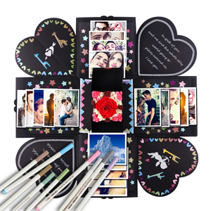 メタリック マーカーペン 10色セット 水性 カラーペン サインペン