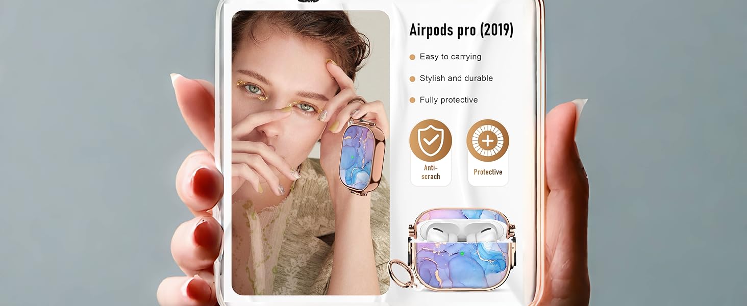 Amazon.com: Maxjoy for Cute Airpods Pro 2 case with Safety Lock