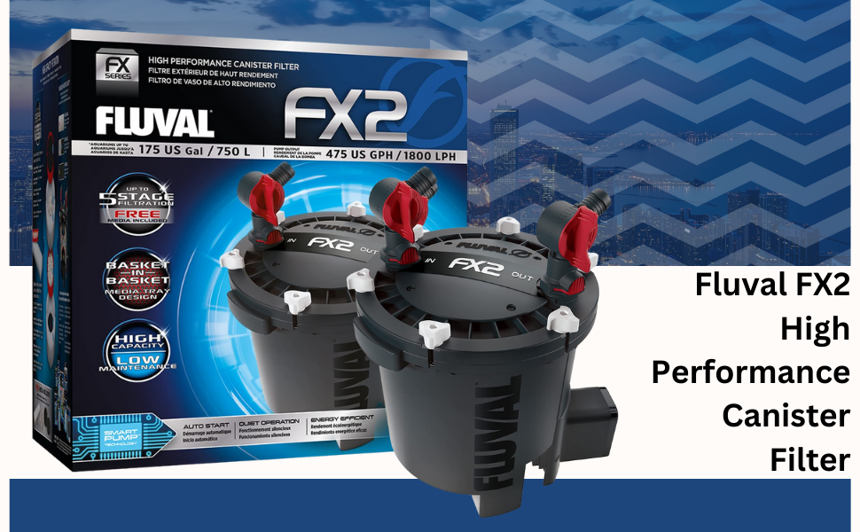Fluval FX2 High Performance Canister Filter Amazon.in Pet Supplies