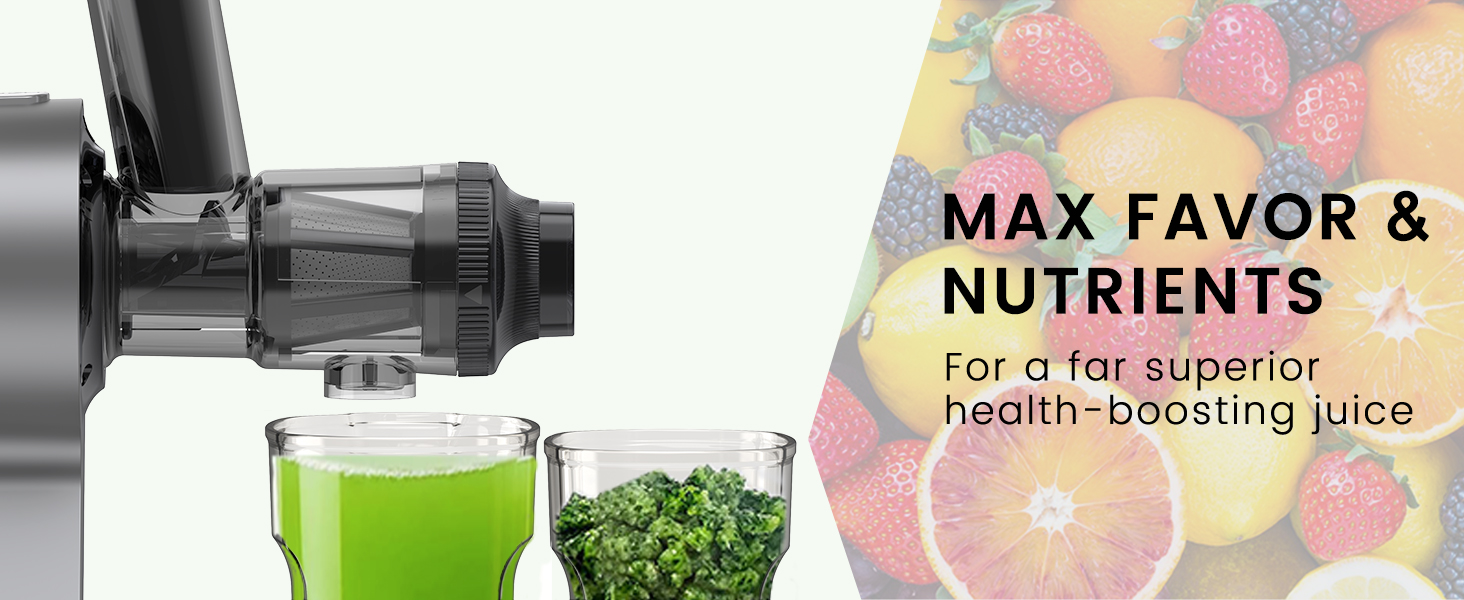 Keenray Cold Press Juicer, Masticating Juicer Machines, Celery Juicer