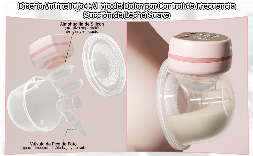 Pantalla LED y batería recargable para mayor comodidad