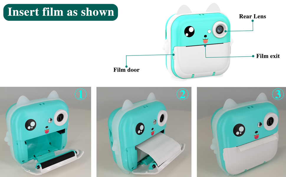 Kids Camera Instant Print       Camera for Kids