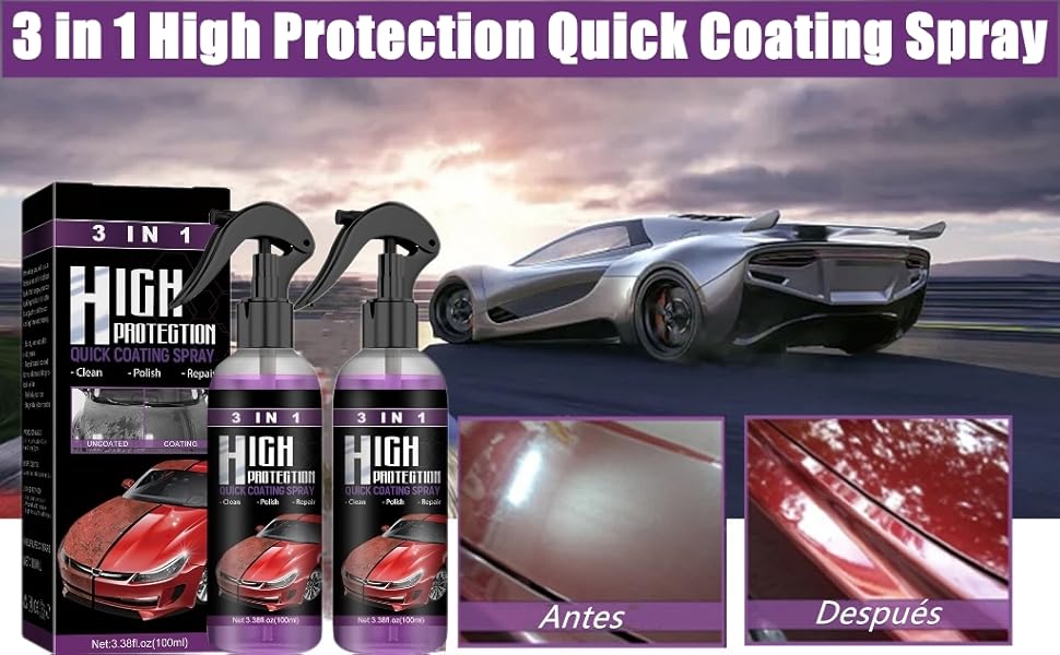 3 in 1 High Protection Quick Coating Spray