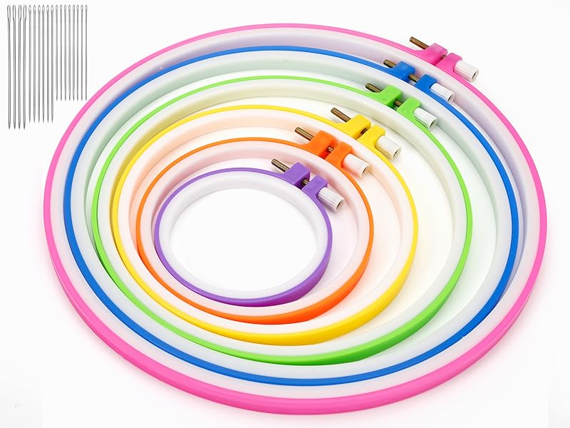 plastic embroidery hoop