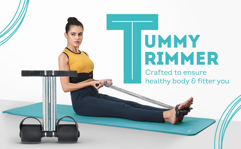 Double Spring Tummy Trimmer 2 Tummy Trimmer Crafter to ensure healthy body & fitter you