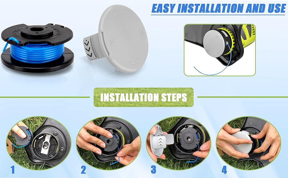 ryobi weed wacker string replacement