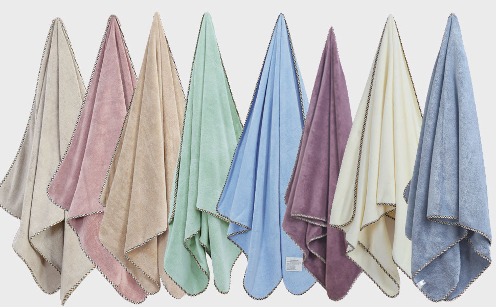 Spread coral towels 8 colours