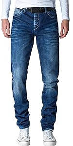 Cipo & Baxx Herren Jeans – Stylische Regular-Fit Denim mit Stone-Washed-Design & Used-Look | Bequeme & modische Jeans fü E4d74f61 1c9d 4ca2 895d F106fbe81f31. CR0,0,150,300 PT0 SX150 V1