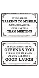 funny office signs