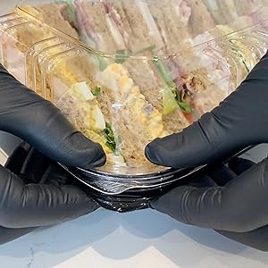 reusable food tray disposable sandwich platter foil takeaway containers with lids box cheese board