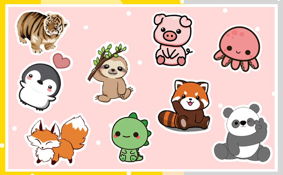  Animal Stickers