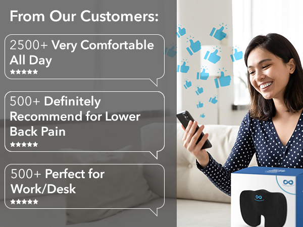 tailbone cushions for pressure relief, coxyx seat cushion, cushion for sciatica pain relief