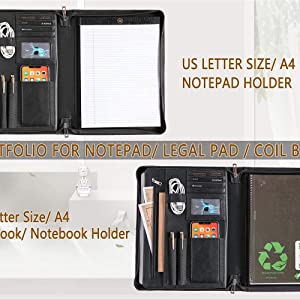 Notepad and Notebook Holder