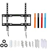 PrimeCables Tilting 26-55 inch Low Profile TV Wall Mount Bracket with Pull Cord,Up to VESA 400x40...