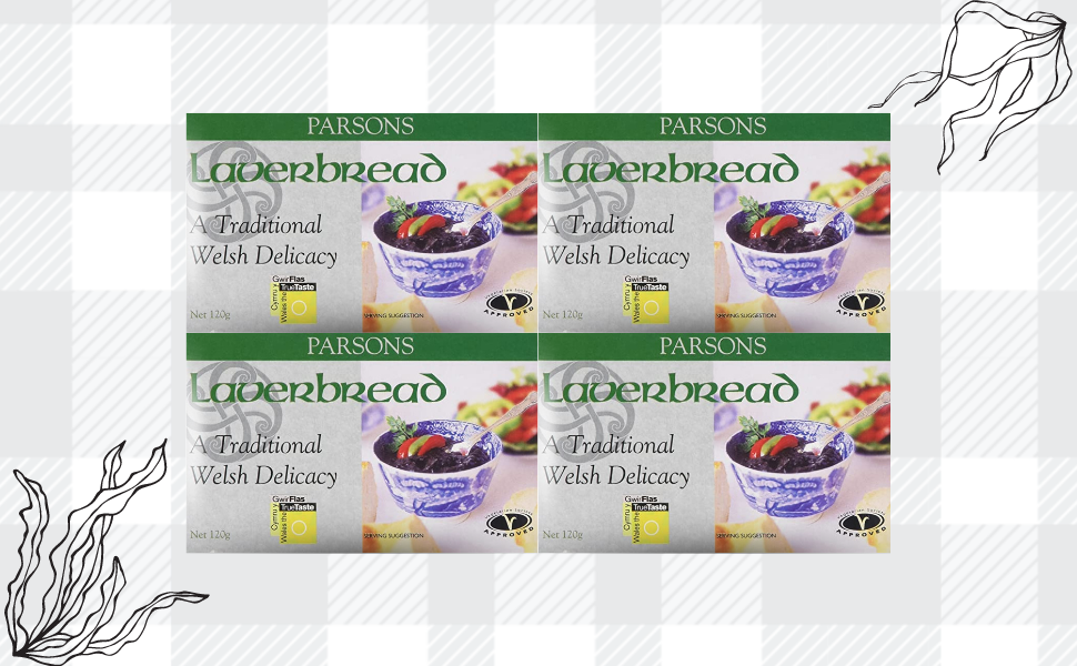 Gourmet Laverbread Parsons Healthy Laver Paste Welsh Seaweed Ideal for a Nutritious Breakfast