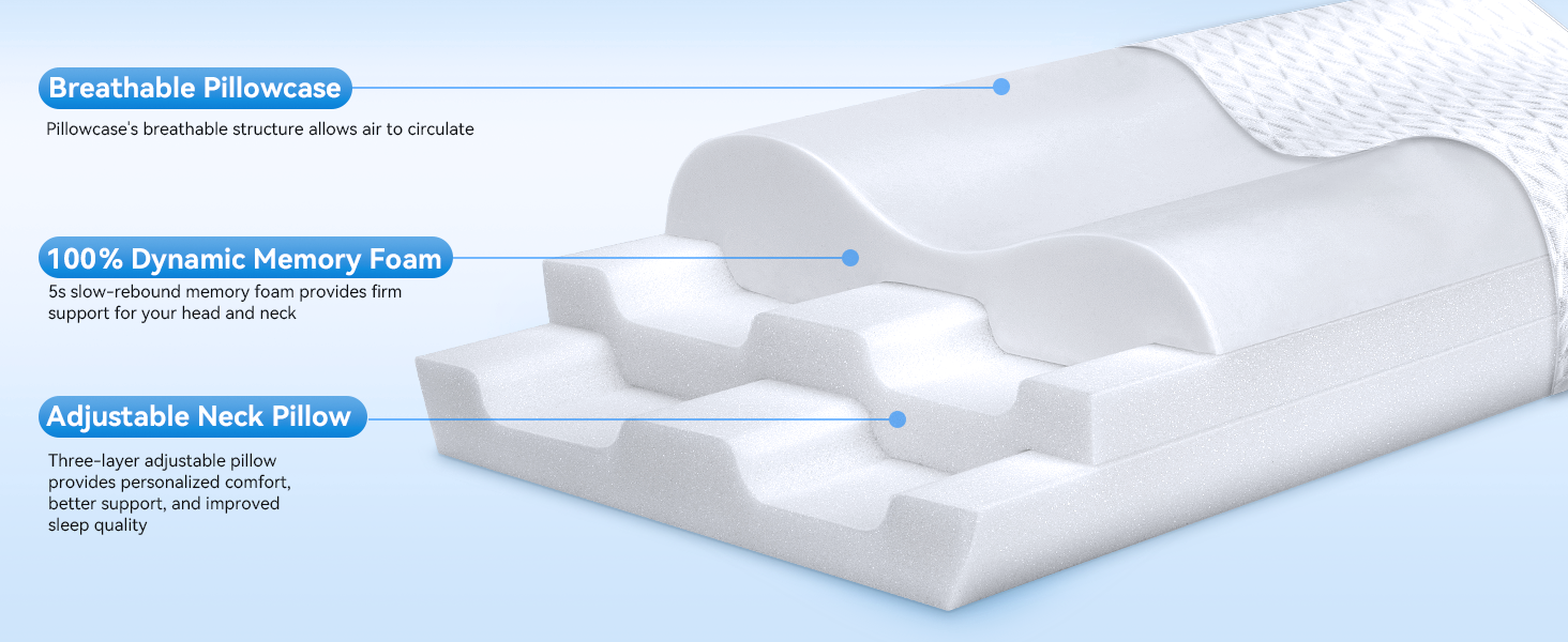 neck support pillows for sleeping