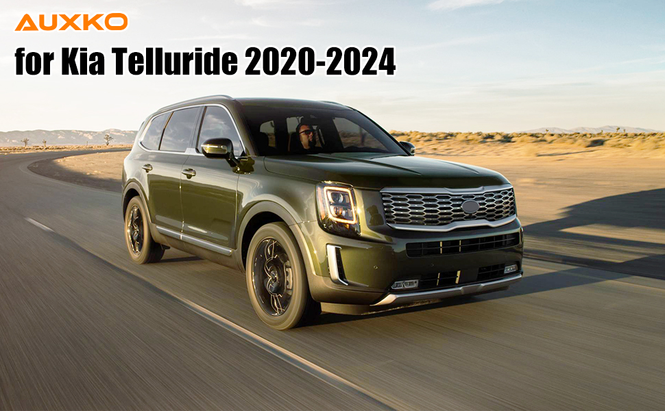 Auxko All Weather Floor Mats Fit for Kia Telluride 2020