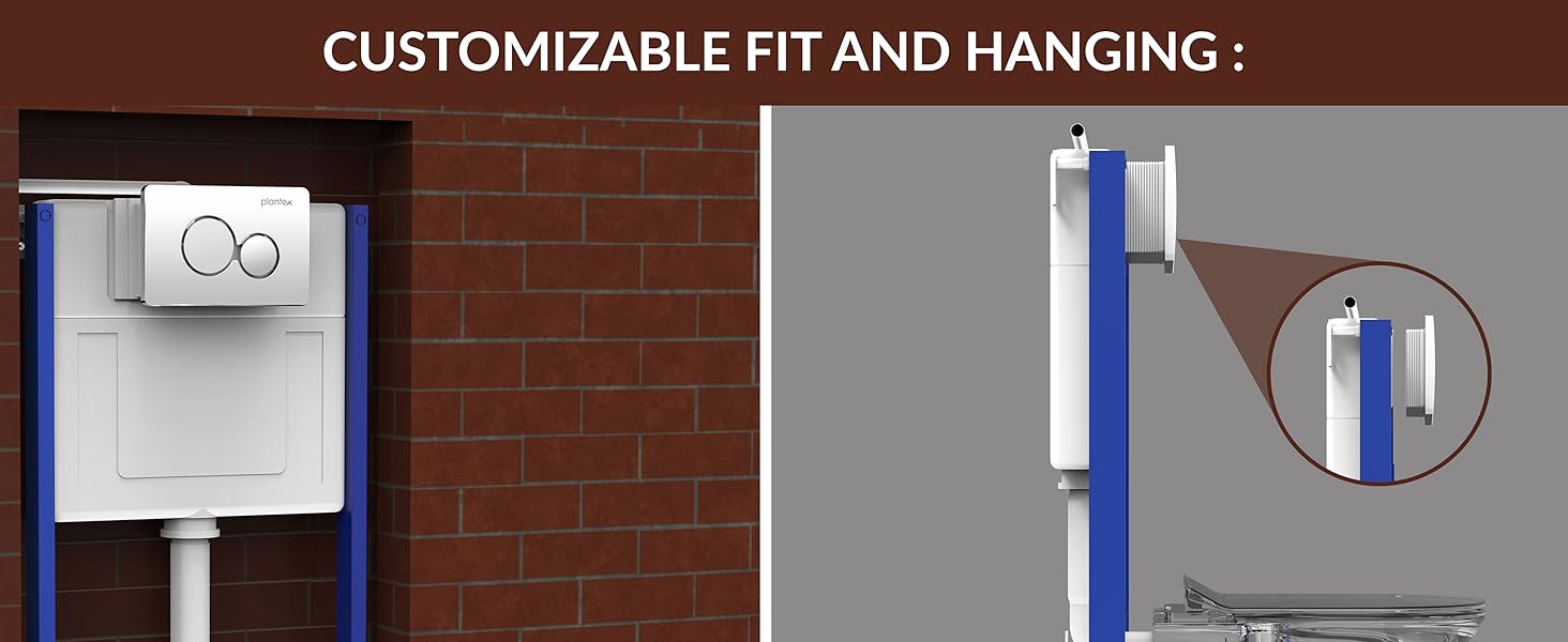 concealed flush tank