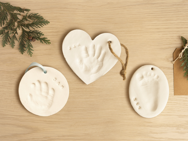 baby hand footprint kit christmas handprint print mold gifts foot ornament keepsake prints newborn