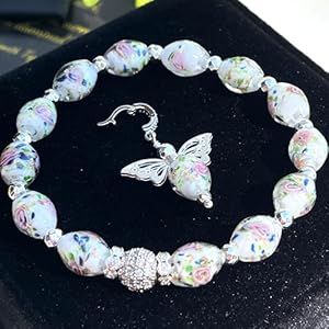 Firefly Beads Adjustable Slider Chain Bracelet 16 Oval ST bracelet