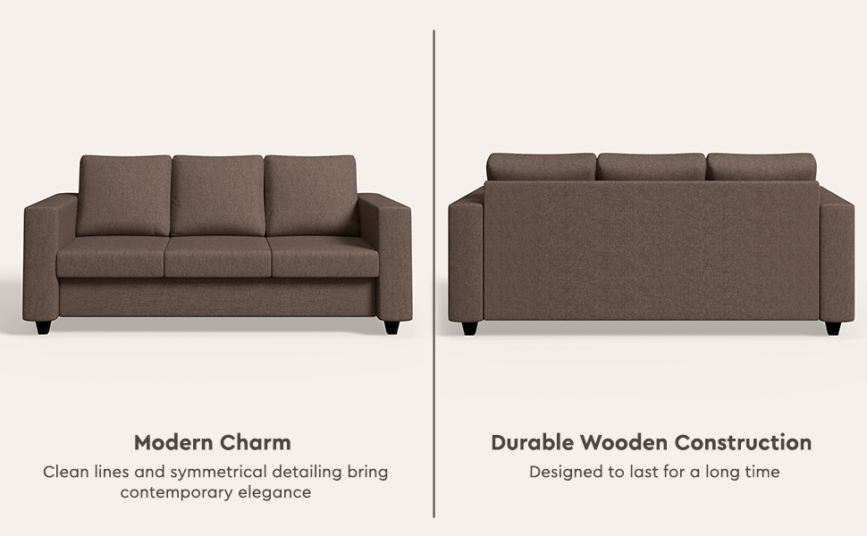 Magnate 3 Seater Fabric