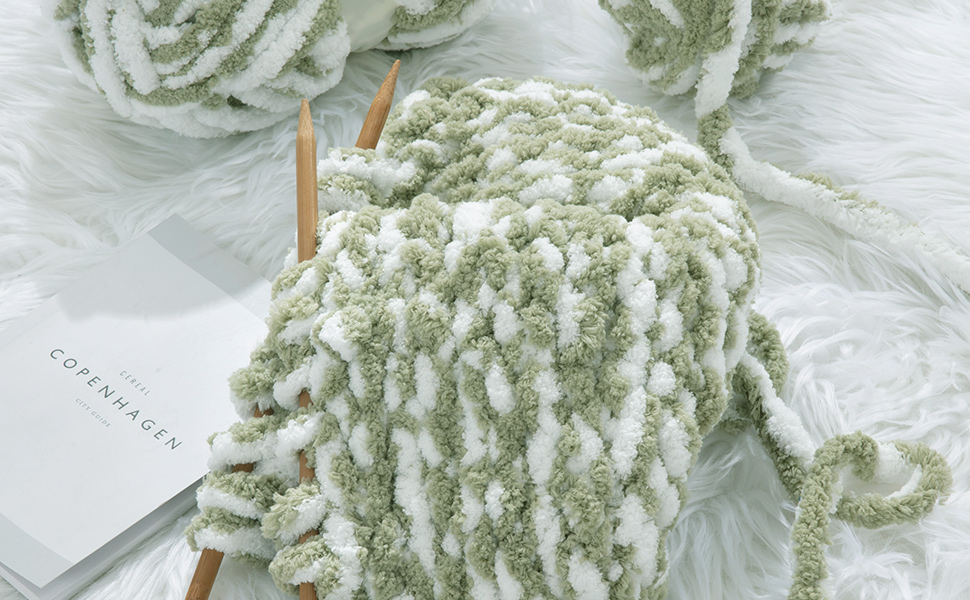 HOMBYS Soft Lightweight Large Thick Jumbo Yarn for Hand Knitting
| HOMBYS Bulky Fulffy Chunky Chenille Yarn for Chun E4fd189f 2f8e 4cc4 Ac2e 8cfcdc4d4656. CR0,0,970,600 PT0 SX970 V1