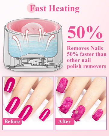 Electric Nail Soak Off Bowl for Manicure