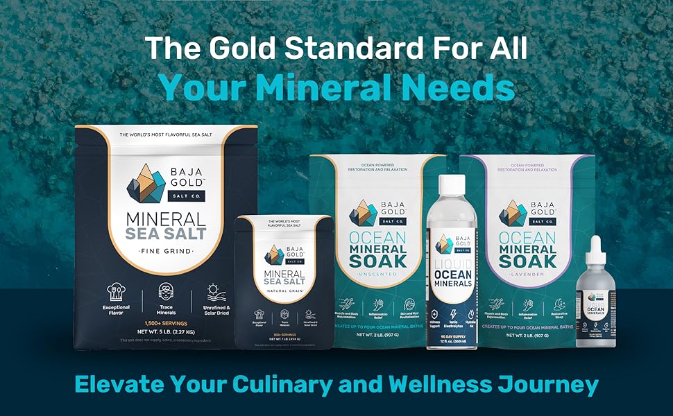 baja gold mineral sea salt baha gold sea salt baha gold salt unrefined pure crystals organic