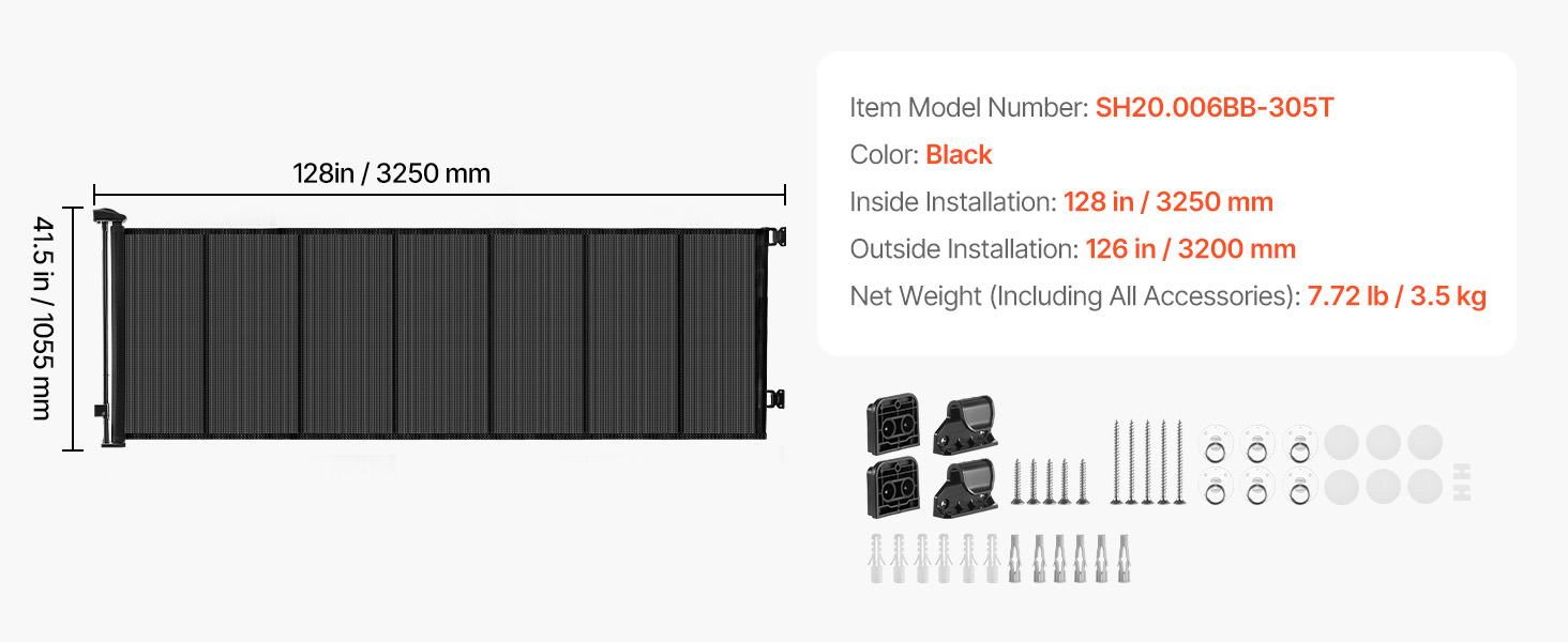 retractable stair gates