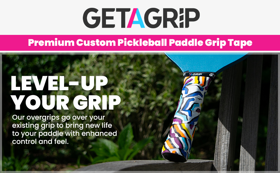 Get A Grip Pickleball Paddle Grip Tape AntiSlip