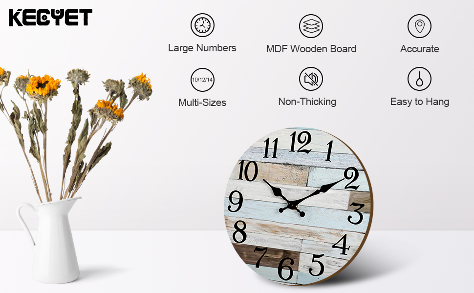 wall clock silent