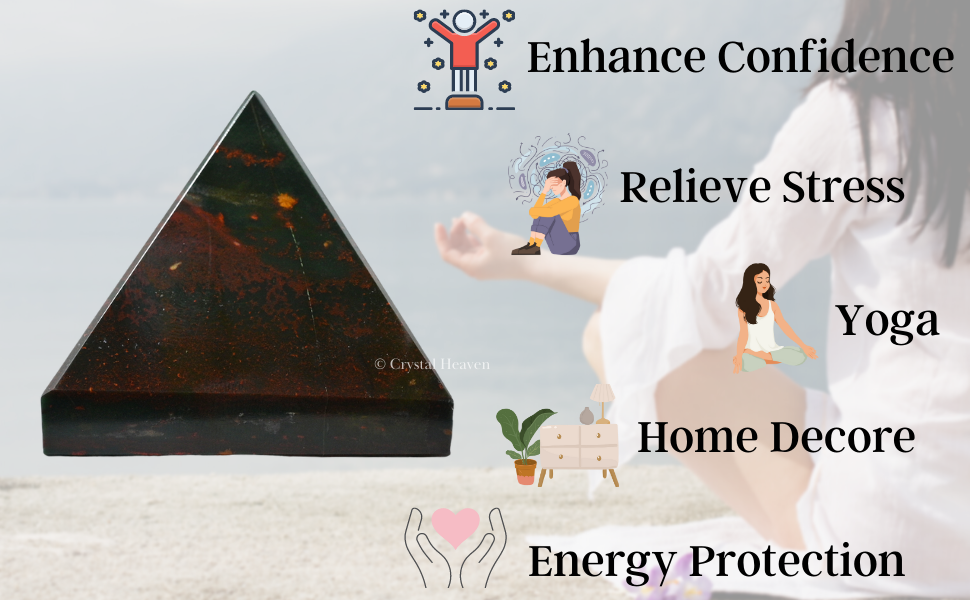 Crystals Pyramid for Positive Energy attracts success